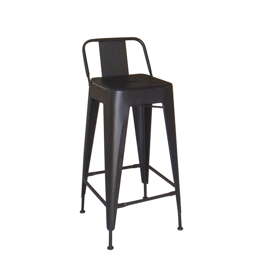 MEKA - Bar chair H95 - Matt black