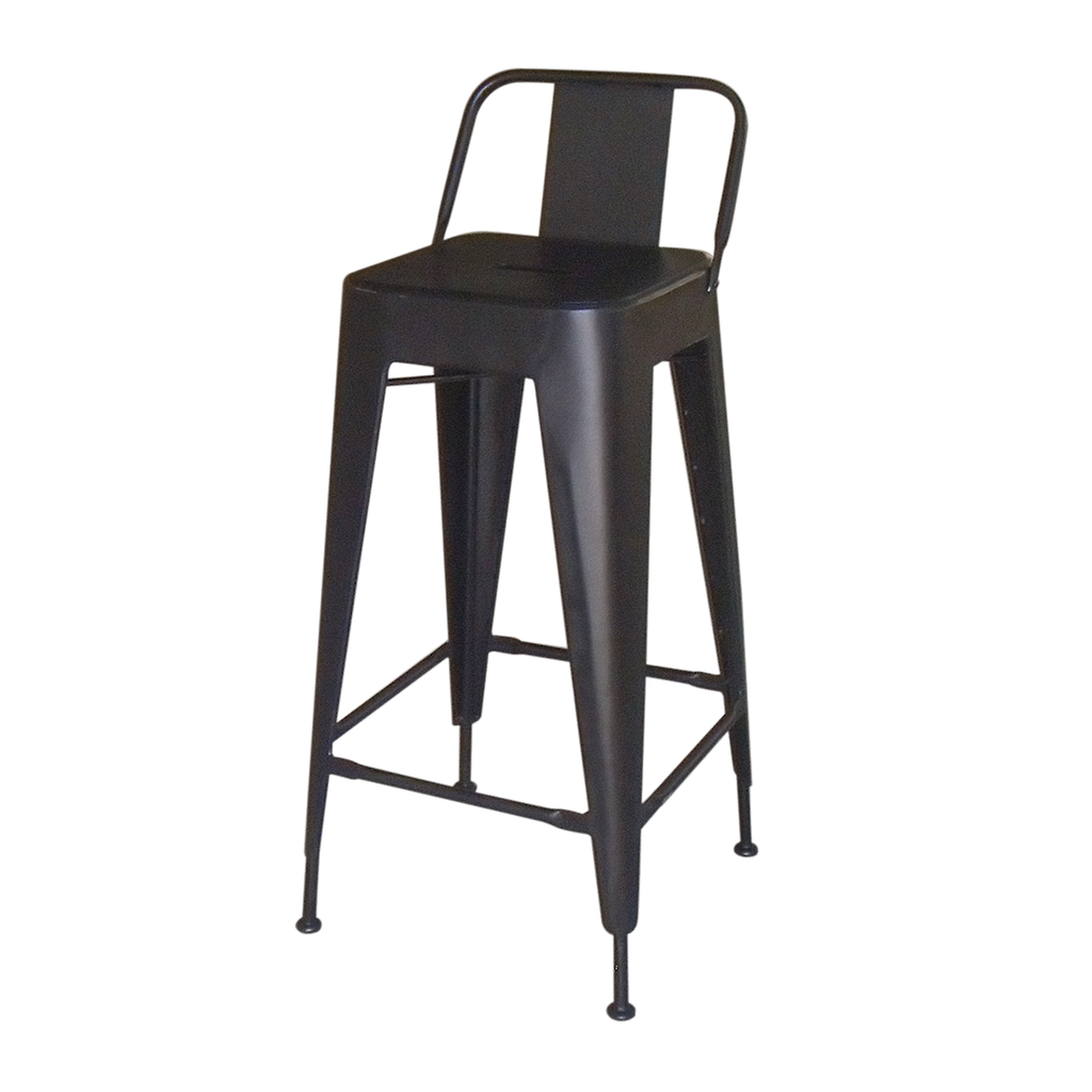 MEKA - Bar chair H95 - Matt black