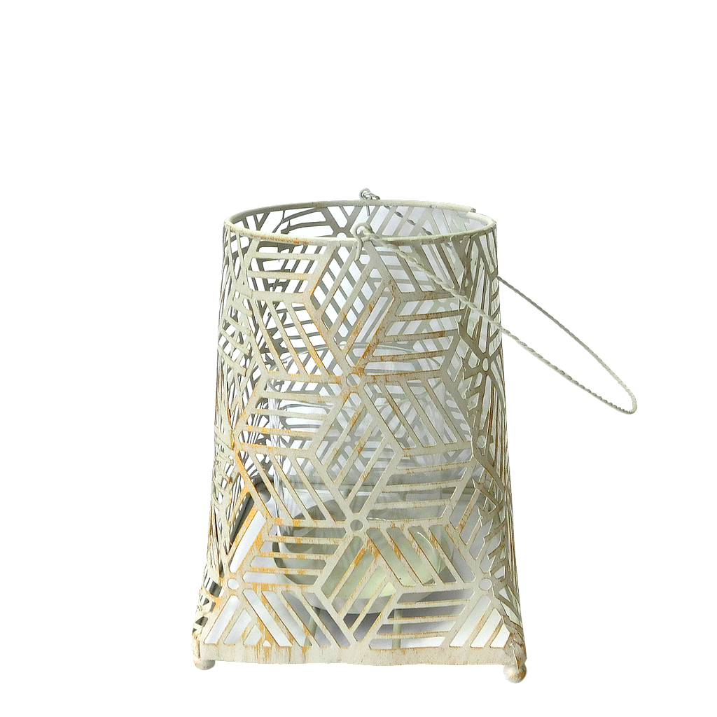 LIMA - Graphic lantern H21 - Gold