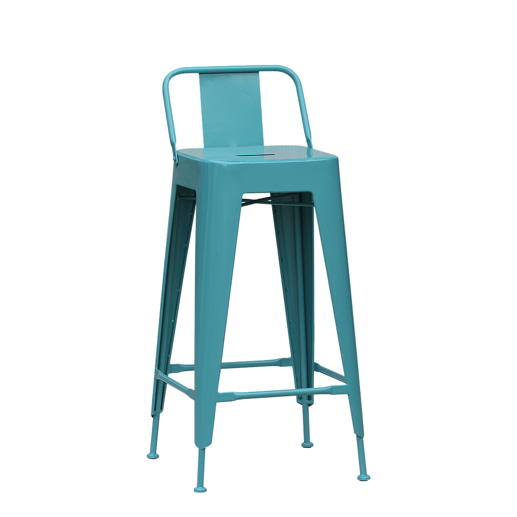 MEKA - Bar chair H95 - Pastel blue