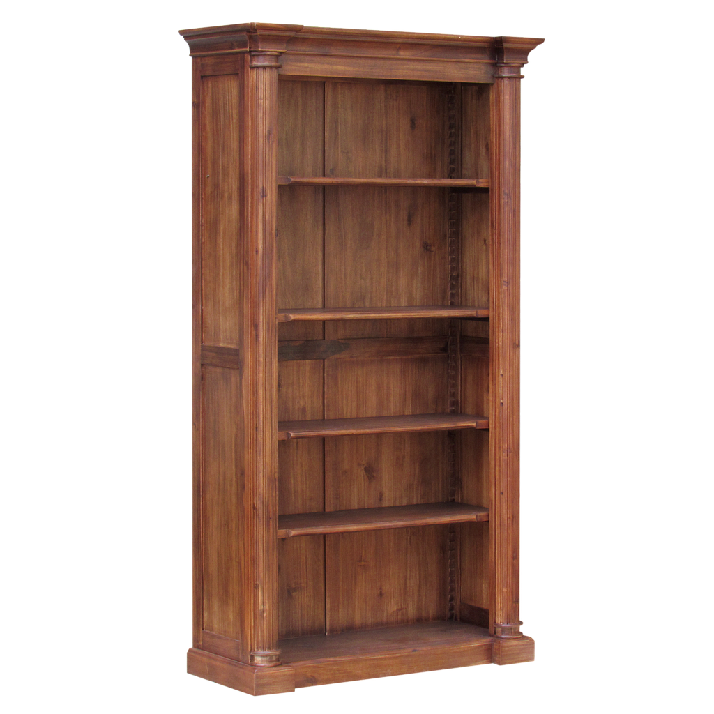 VERONE - Bookcase L110 x H200 - Washed antic
