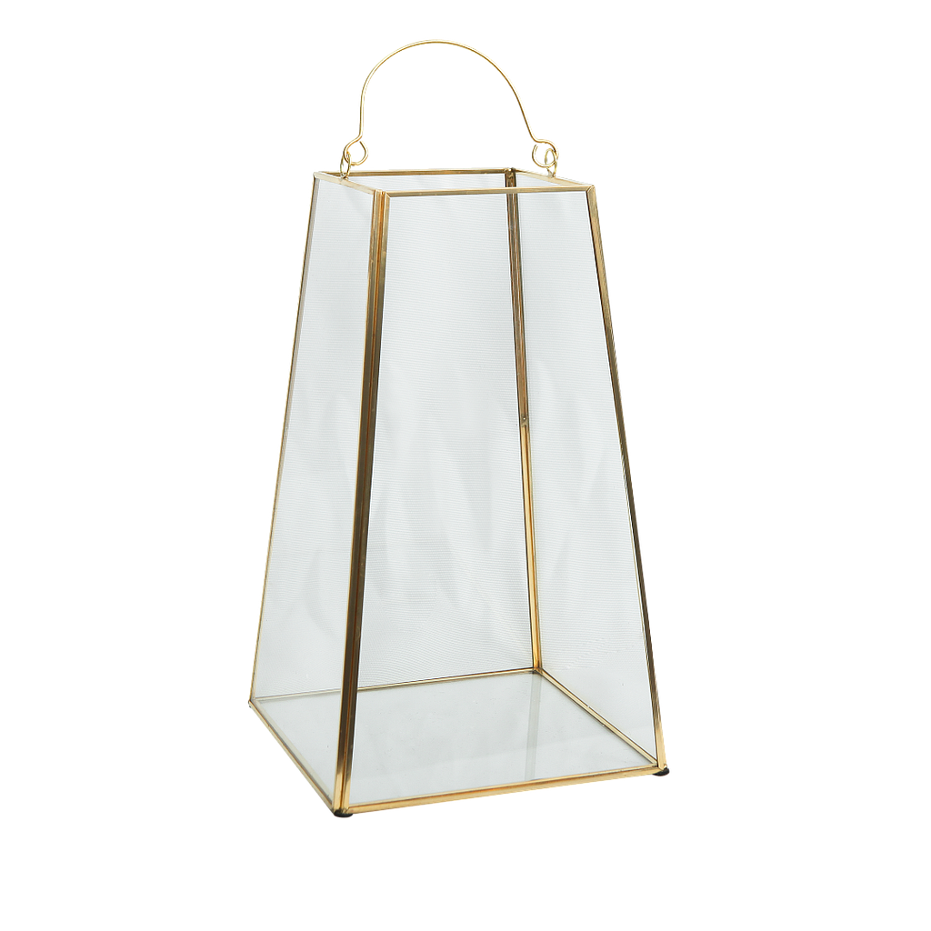 HOYA - Metal lantern H30- Gold