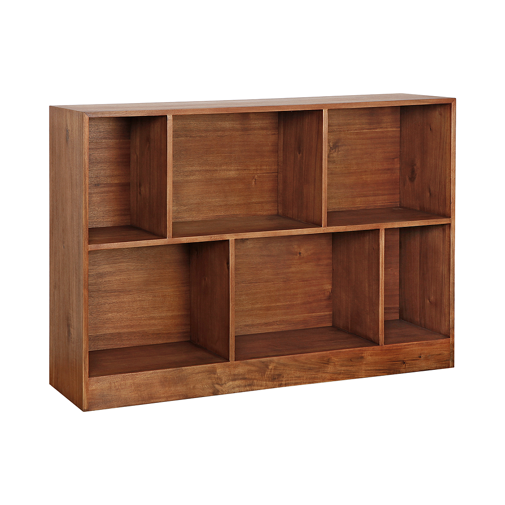 CUBIK - Bookcase L130 x H89 - Washed antic