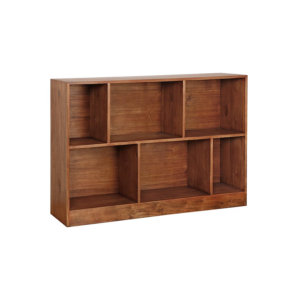 CUBIK - Bookcase L130 x H89 - Washed antic