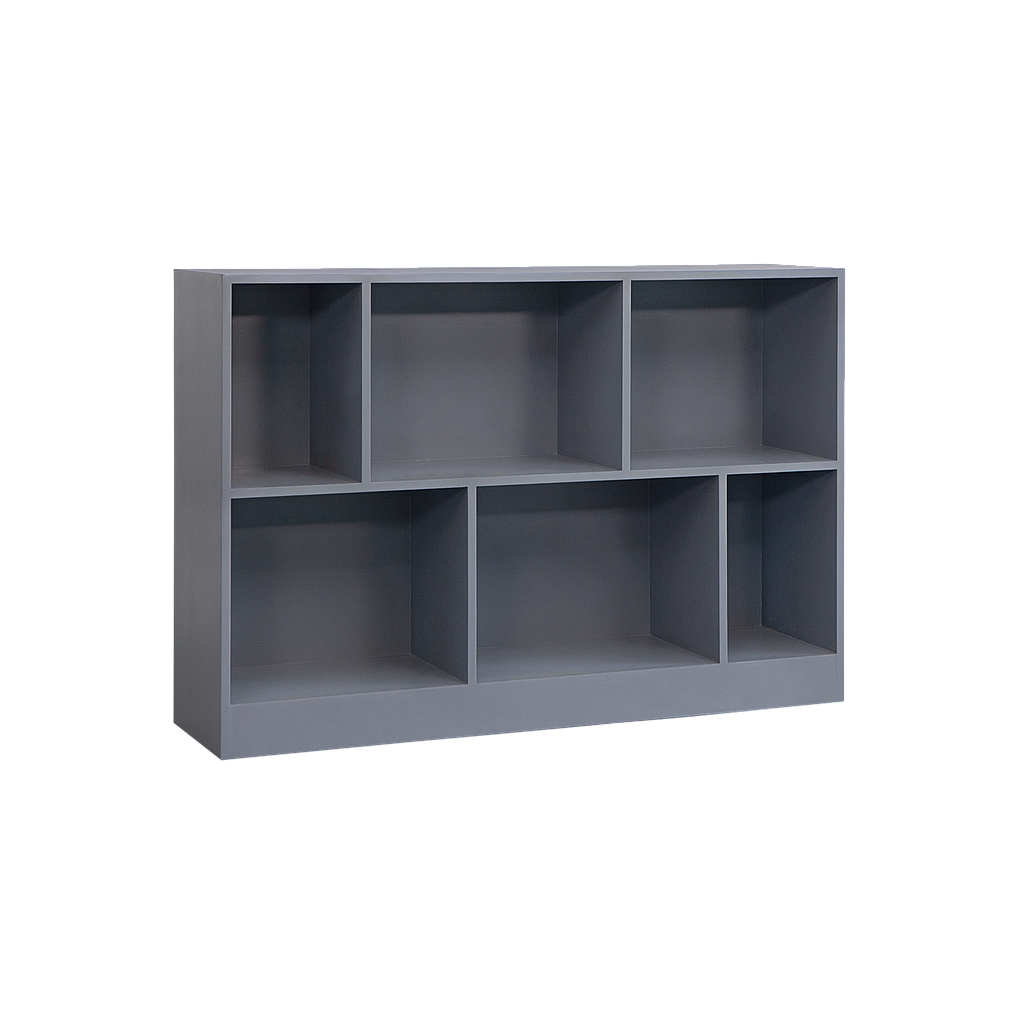 CUBIK - Bookcase L130 x H89 - Pearl grey