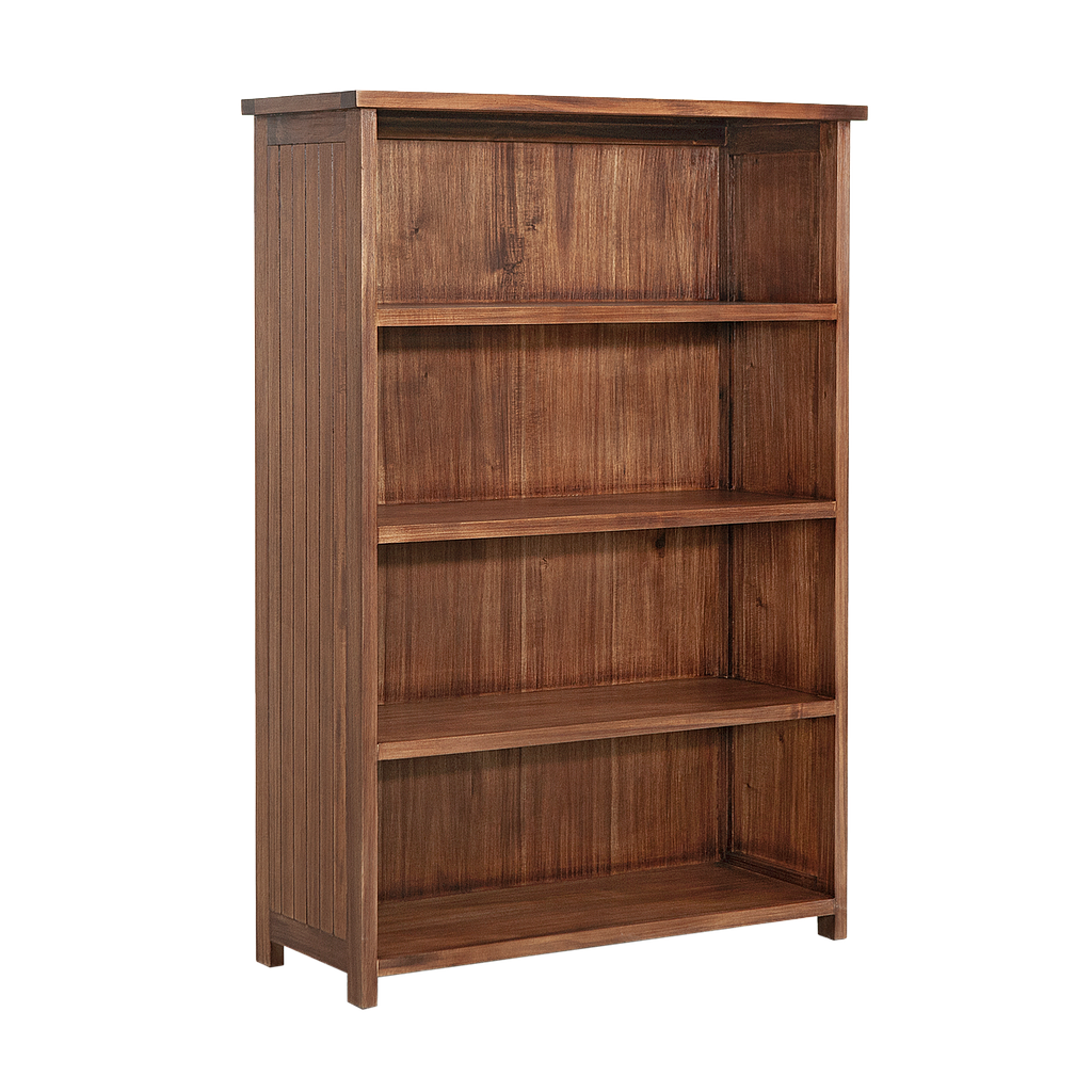 BURMA - Bookcase L90 x H130 - Washed antic