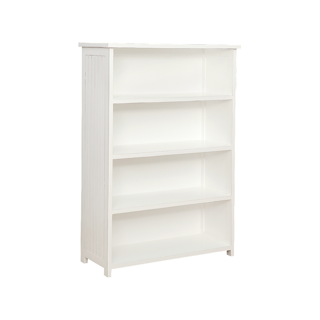 BURMA - Bookcase L90 x H130 - Brocante white