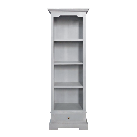 GLEN - Bookcase L58 x H180 - Brocante light grey
