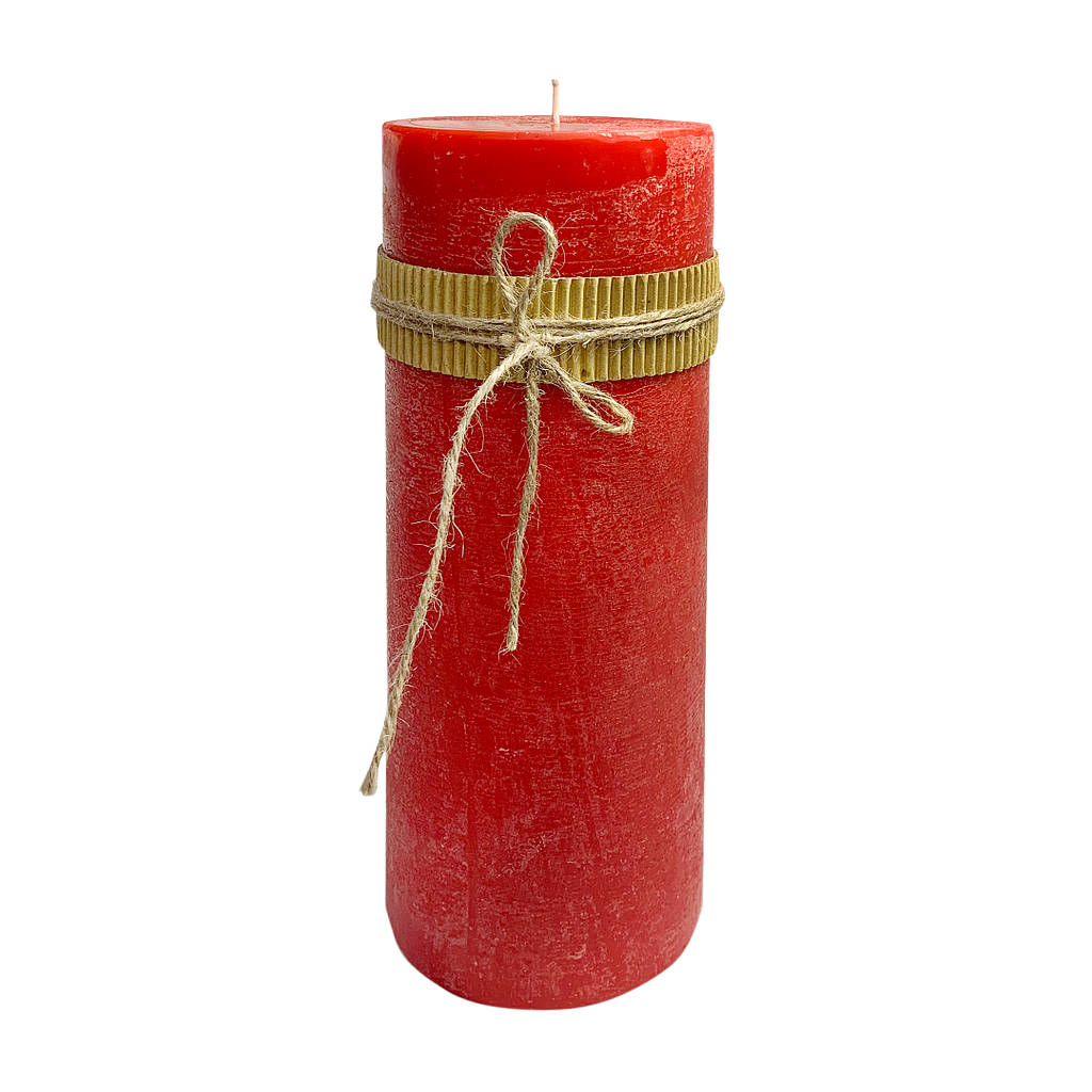 KOLIN - Scented candle DIAM.11 x H30 - Red