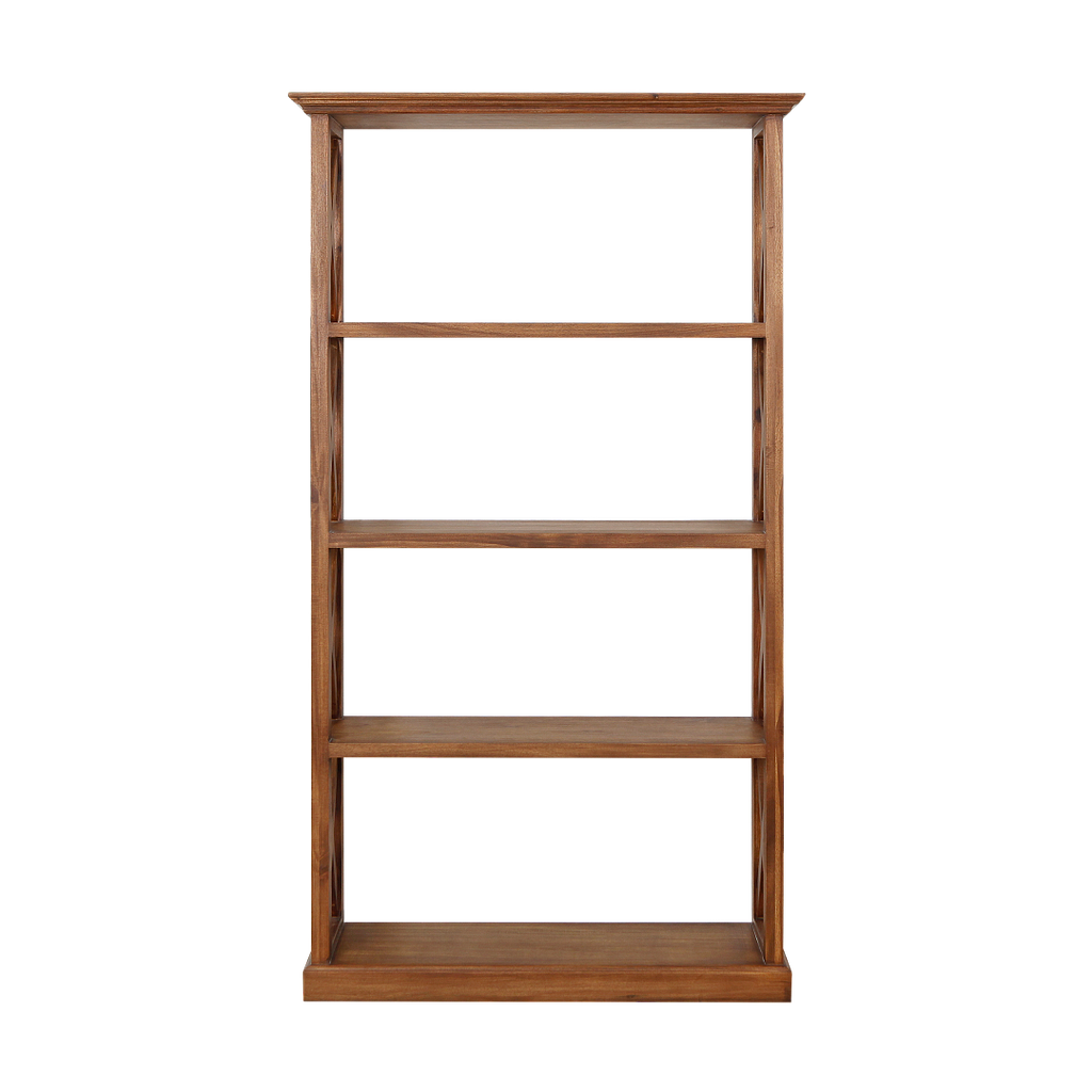ISTRES - Bookcase L100 x 180 - Washed antic