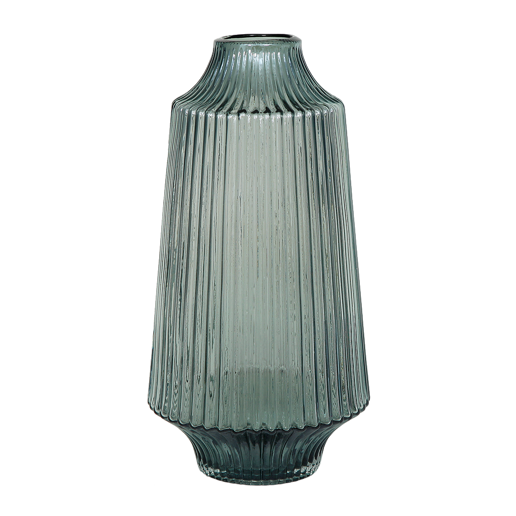 PARRY - Class vase H40 - Light green teinted