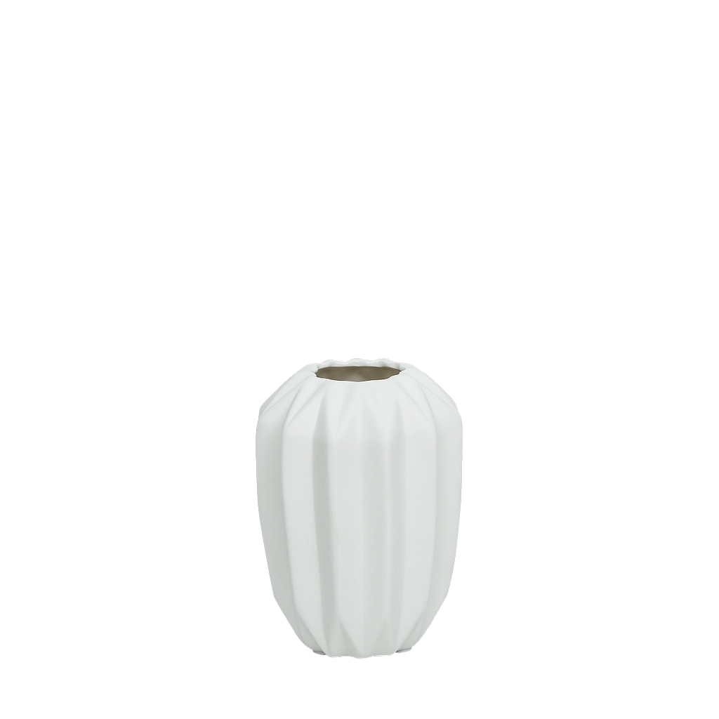PHOENIX - Ceramic vase H15 - White