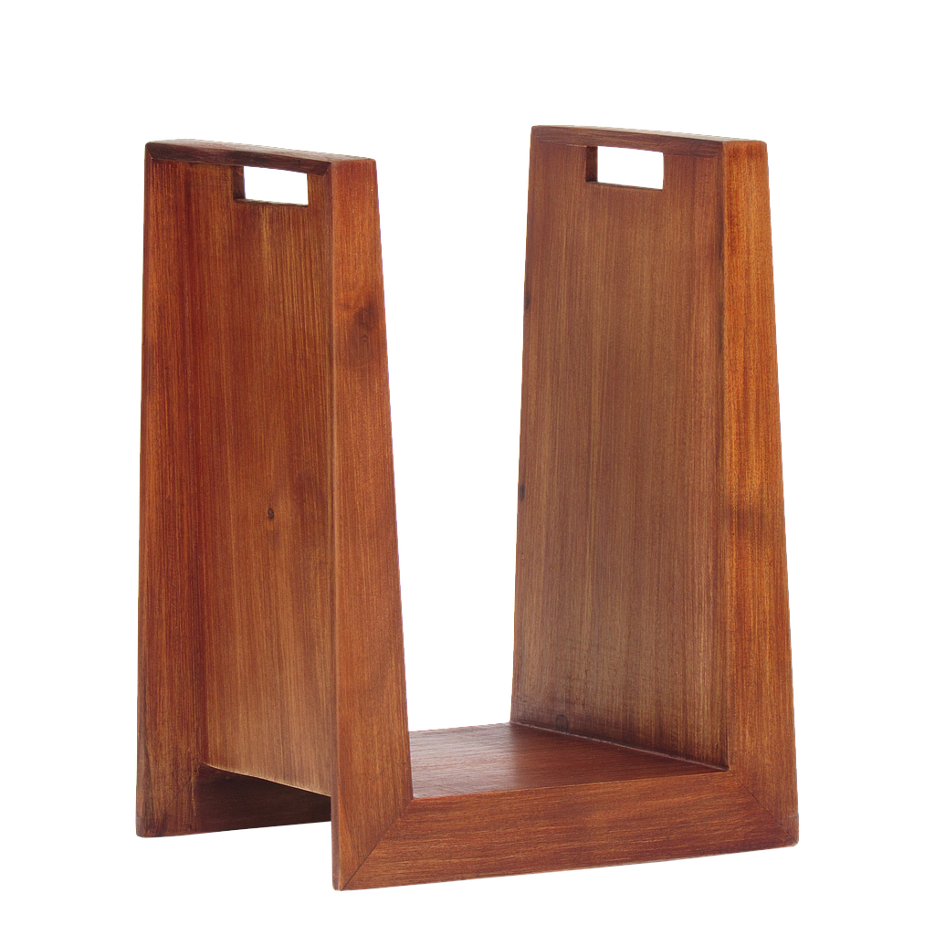 NOD - Wooden magazine rack - Washed antic