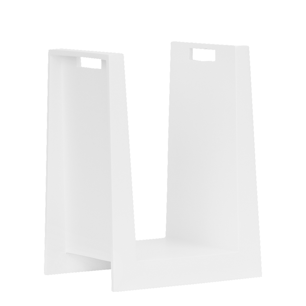 NOD - Wooden magazine rack - White