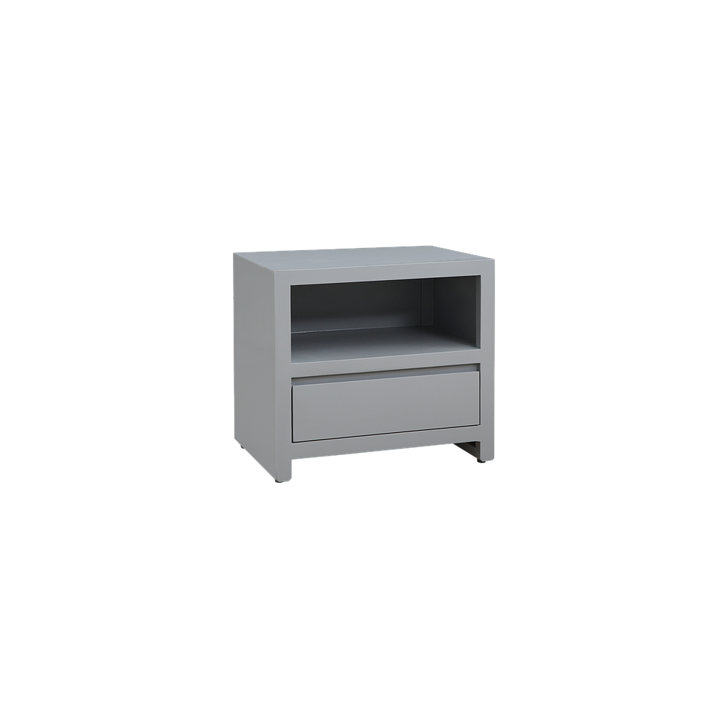 RUBEN - Bedside table H45 - Light grey