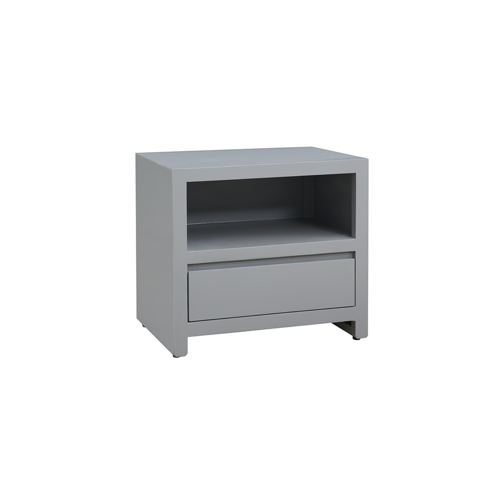 RUBEN - Bedside table H45 - Light grey