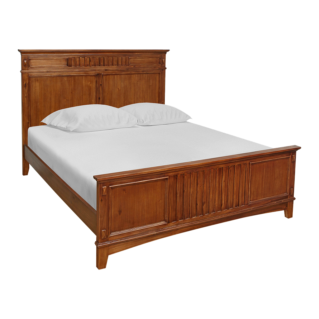 KESOR - Queen size bed 160x200 - Washed antic