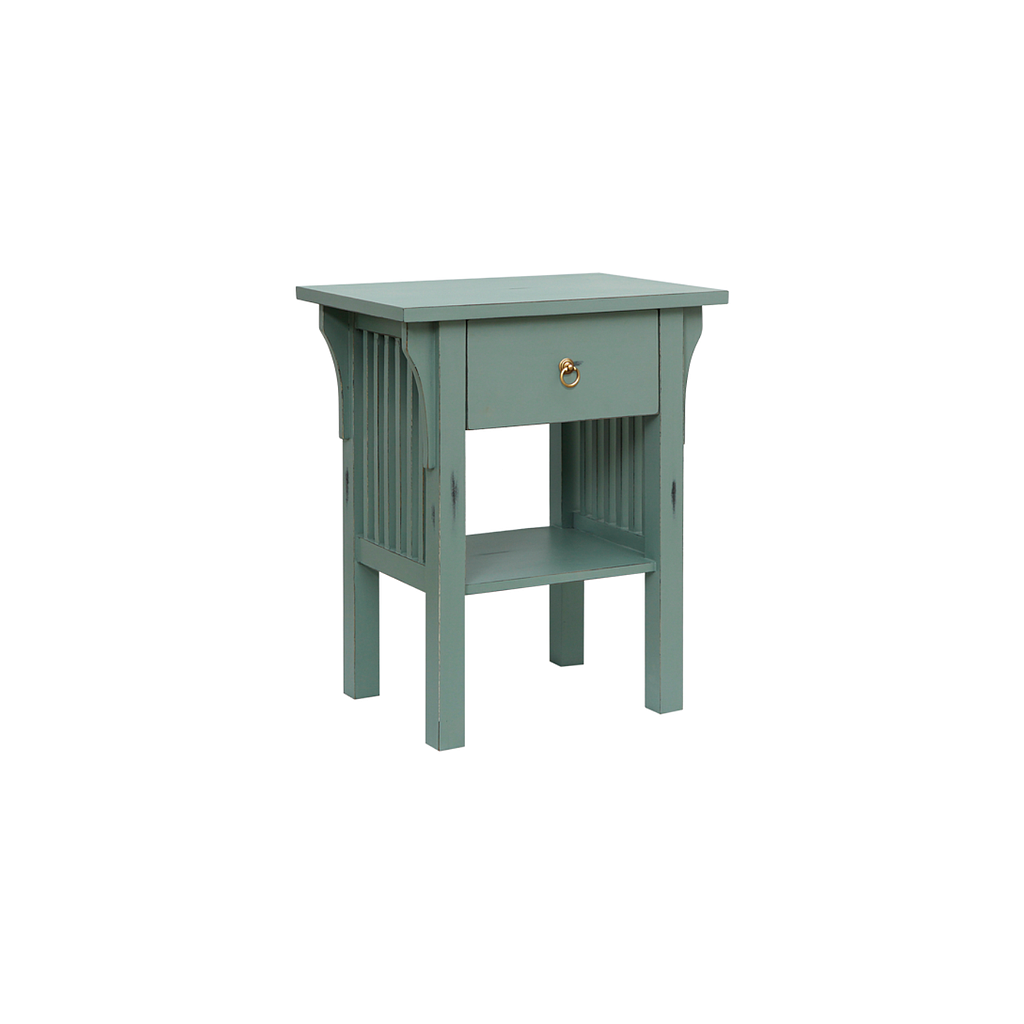 YANNIS - Bedside table H60 - Patina mint