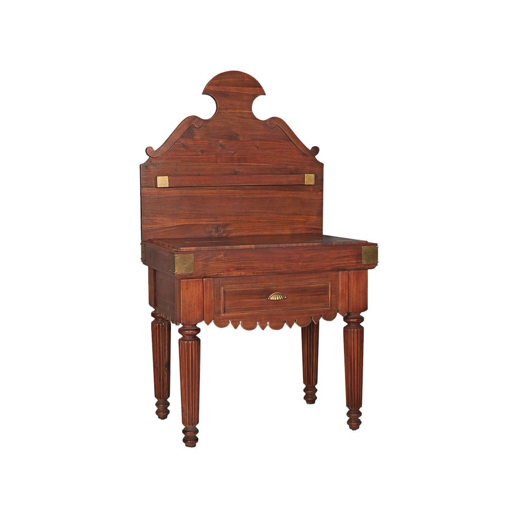 SOLOGNE - Butcher block L87 x H156 - Washed antic