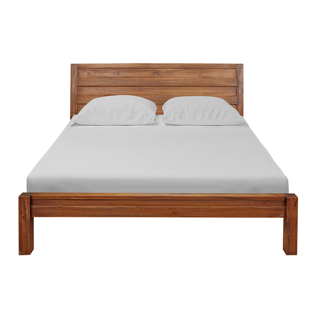 ELLIOT - Queen size bed 160x200 - Washed antic