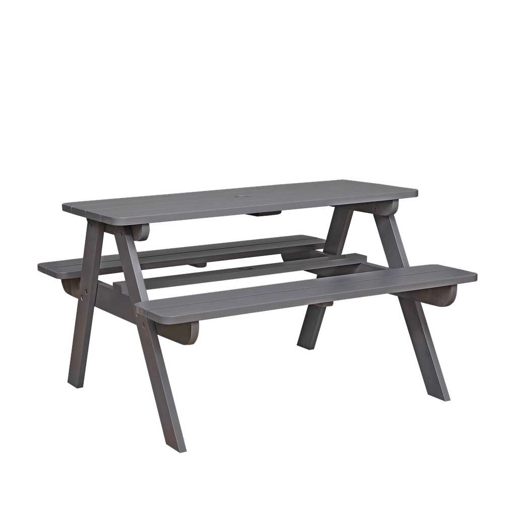 PICNIC - Kids Outdoor Table H55 - Pearl grey