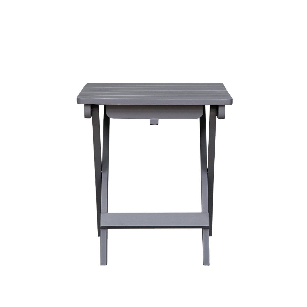 STAR - Folding table L35 x H40 - Pearl grey