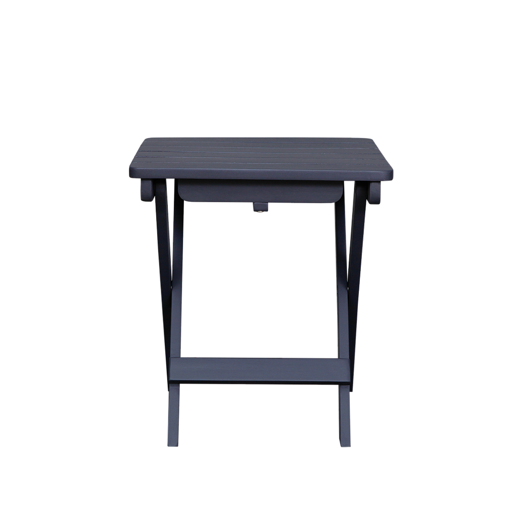 STAR - Folding table L35 x H40 - Charcoal grey