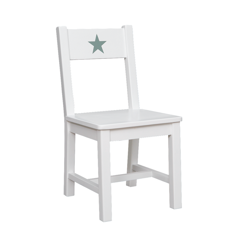 STAR - Kids Chair / Seat H30 - White