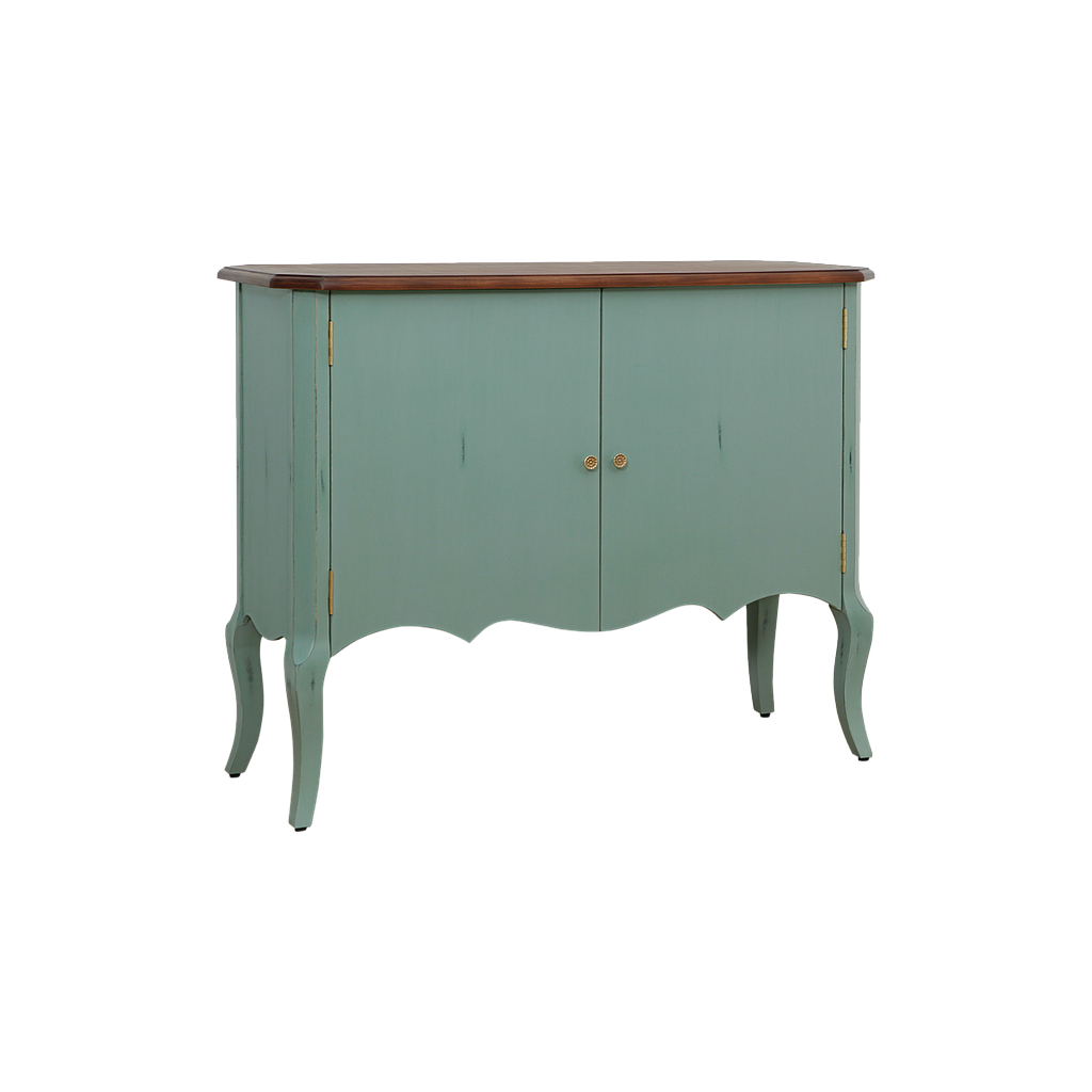 ELODIE - Sideboard L120 - Patina mint and Washed antic