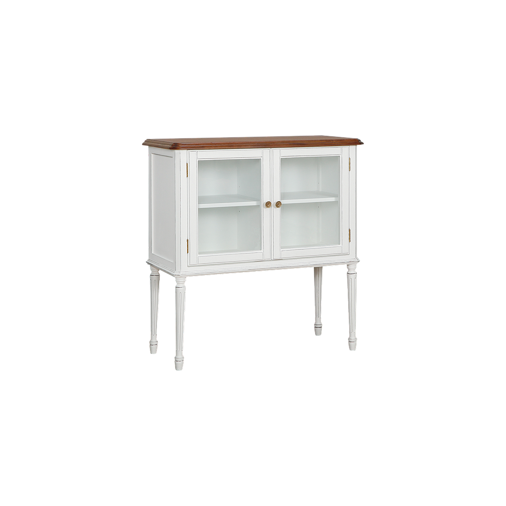 CHOISY - Sideboard L80 x H85 - Brocante white and Washed antic
