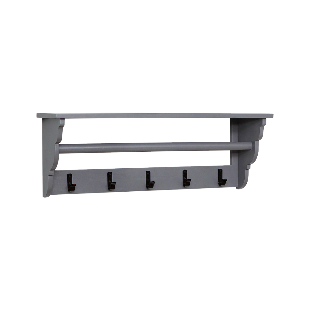 EMELINE - Coat rack L80 - Pearl grey