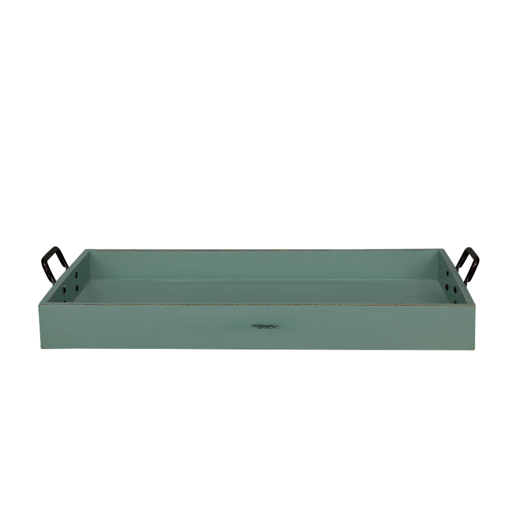 DALLAS - Rectangular Tray 55 x 35 - Patina mint