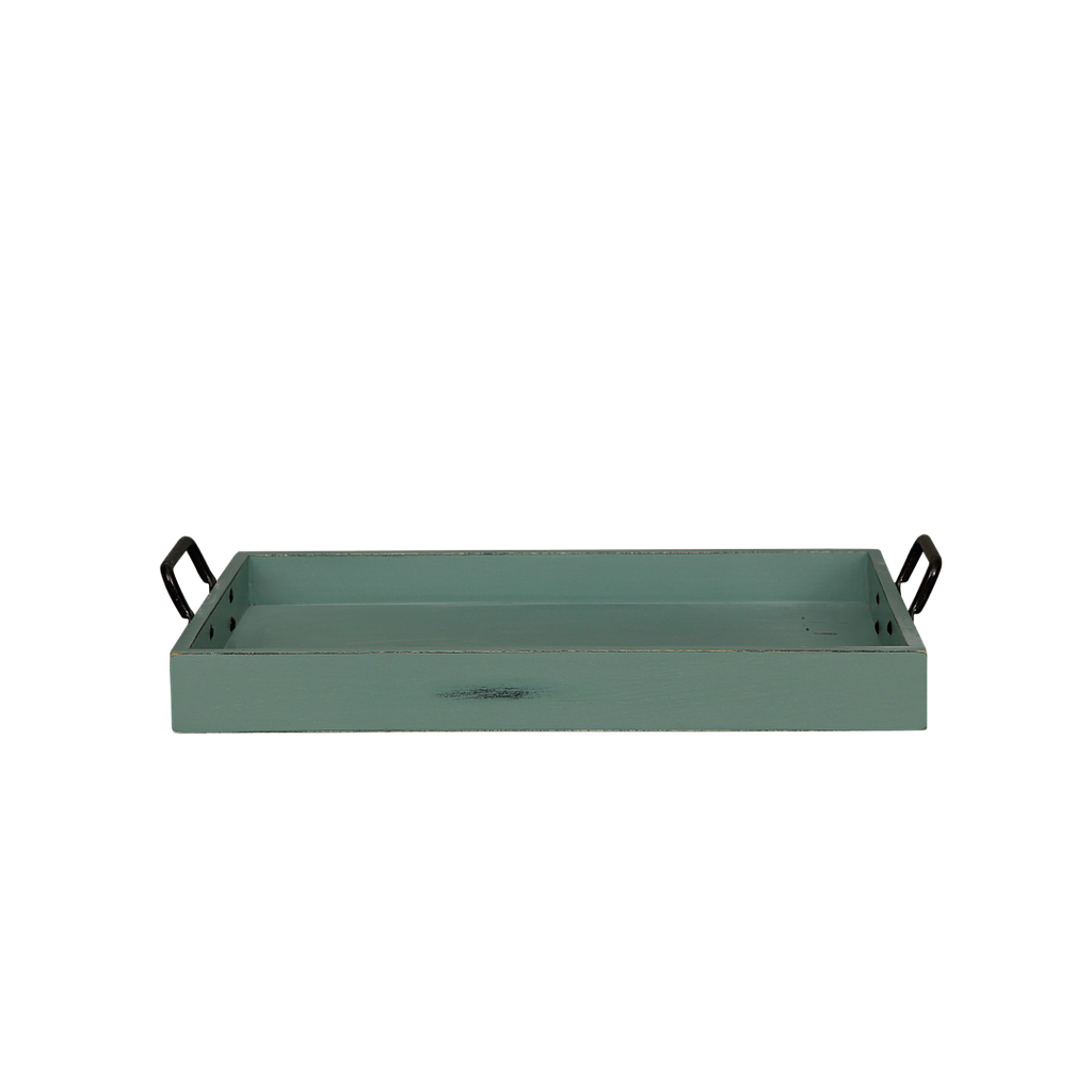 DALLAS - Rectangular Tray 45 x 30 - Patina mint