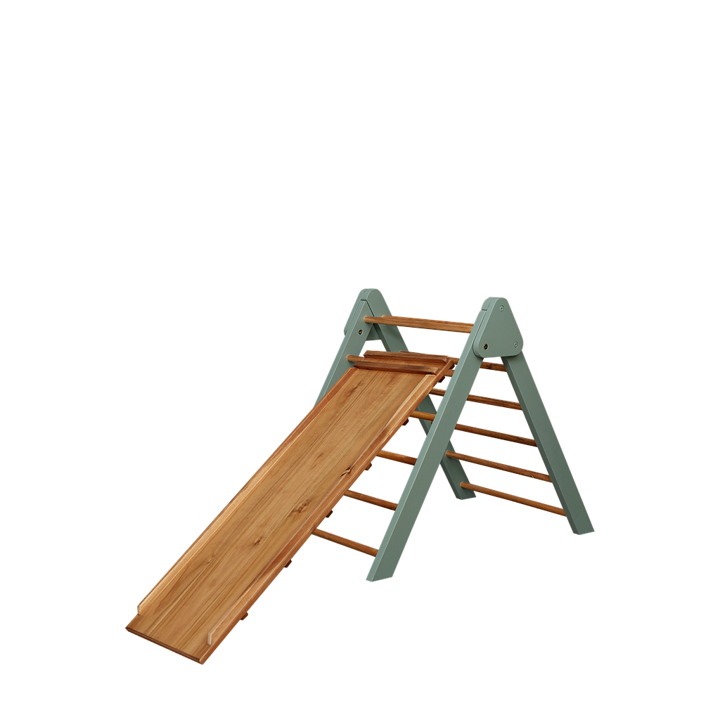 ADDA - Pikler triangle - Mint and Natural acacia