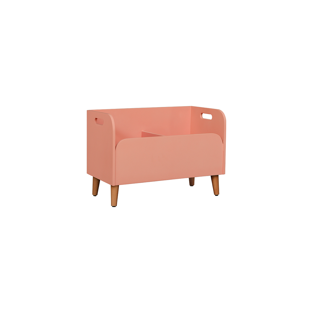 JUMBO - Kids toy box storage L60 - Shell pink