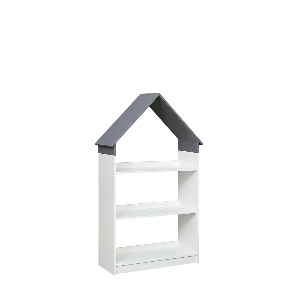 CABANE - Toddler Shelf L65 x H110 - White and Pearl grey