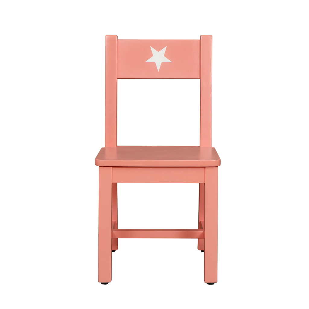 STAR - Kids Chair / Seat H30 - Shell pink