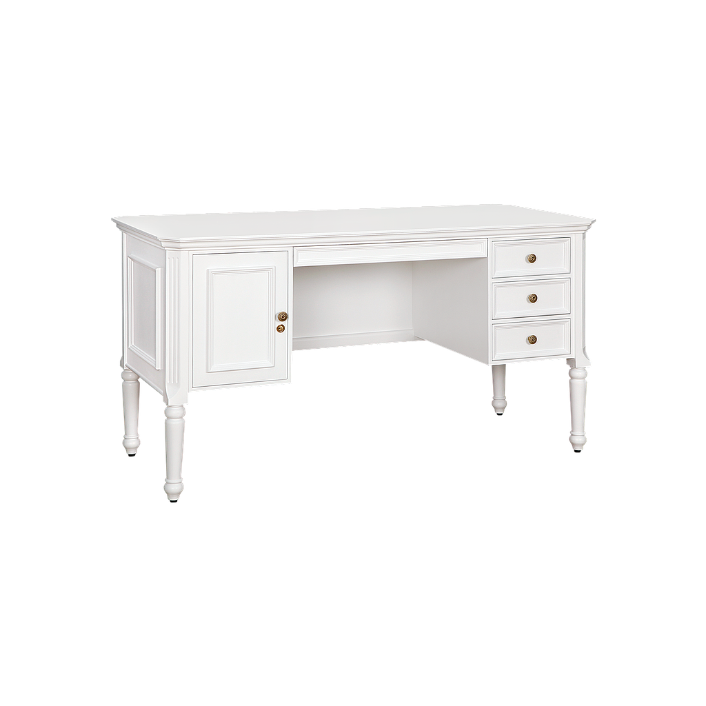 LISANDRO - Desk L140 x W60 - Brushed white