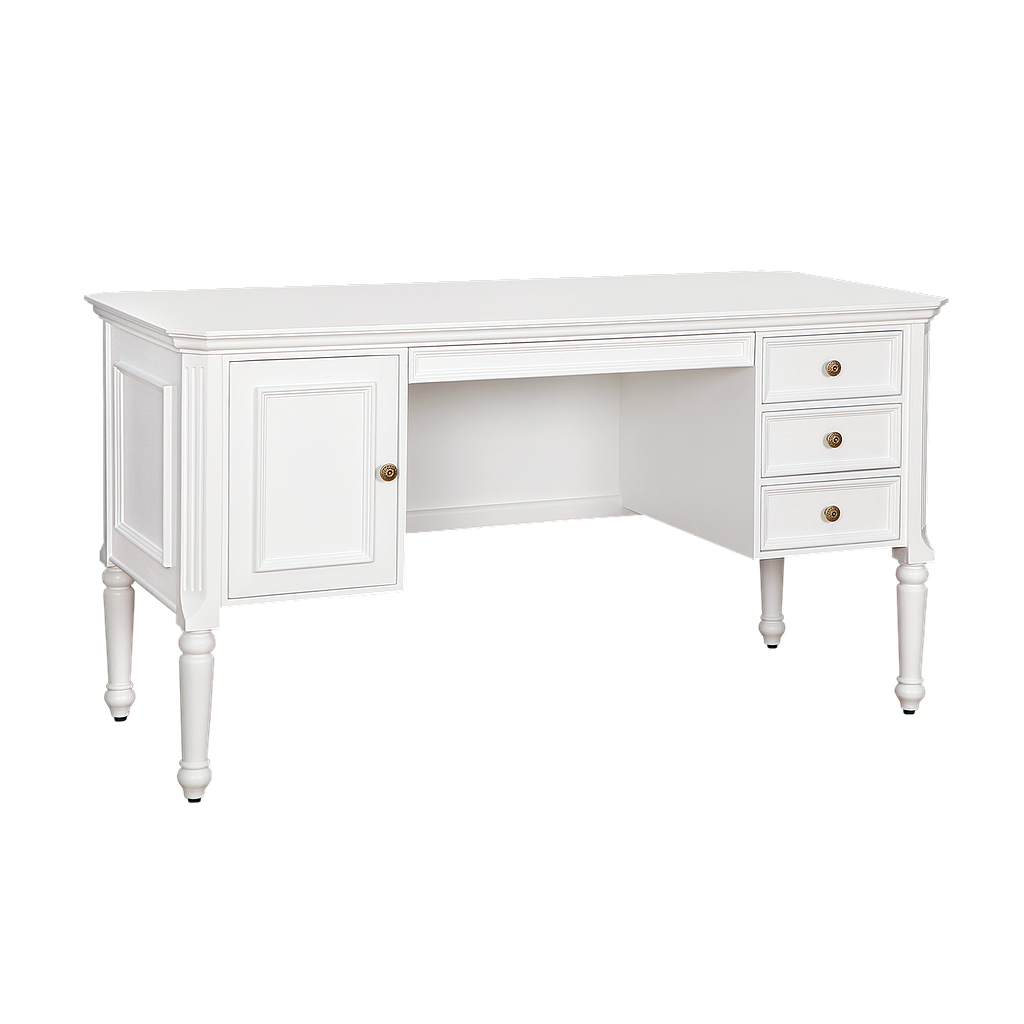 LISANDRO - Desk L140 x W60 - Brushed white