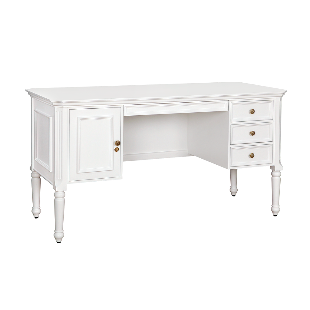 LISANDRO - Desk L140 x W60 - Brushed white