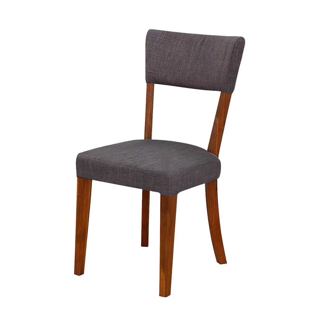 BLOIS - Chair - Washed antic and Dark grey cover