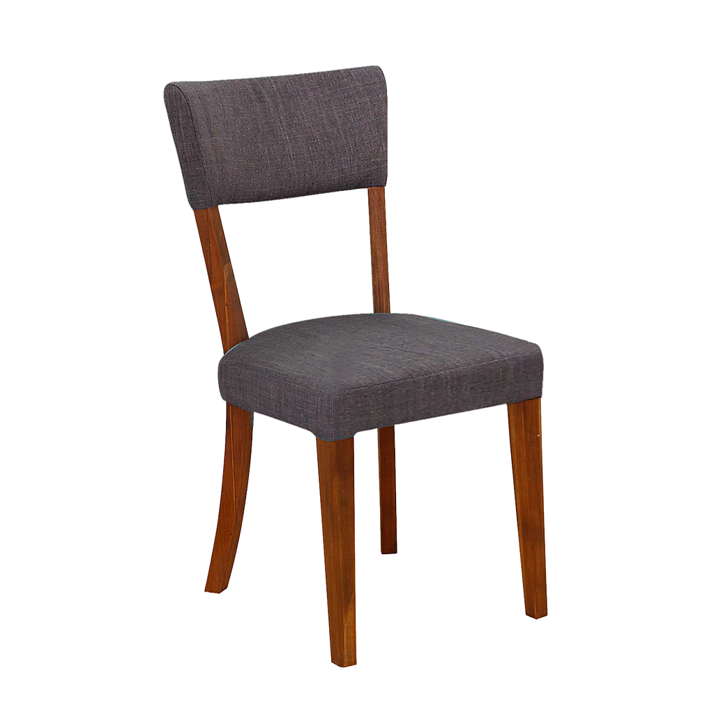 BLOIS - Chair - Washed antic and Dark grey cover