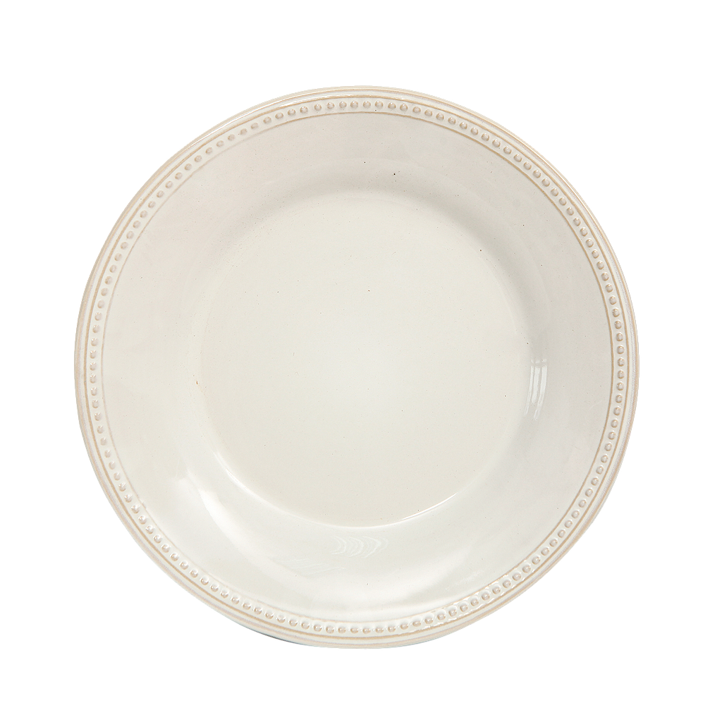 Plate diam.27 - Off white