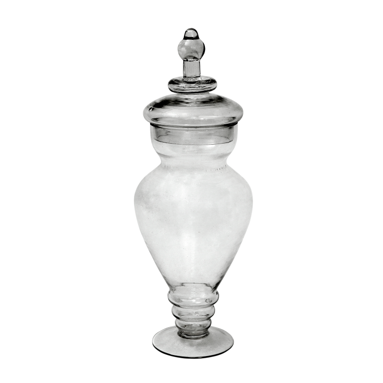 CHAPPRA - Glass jar H37