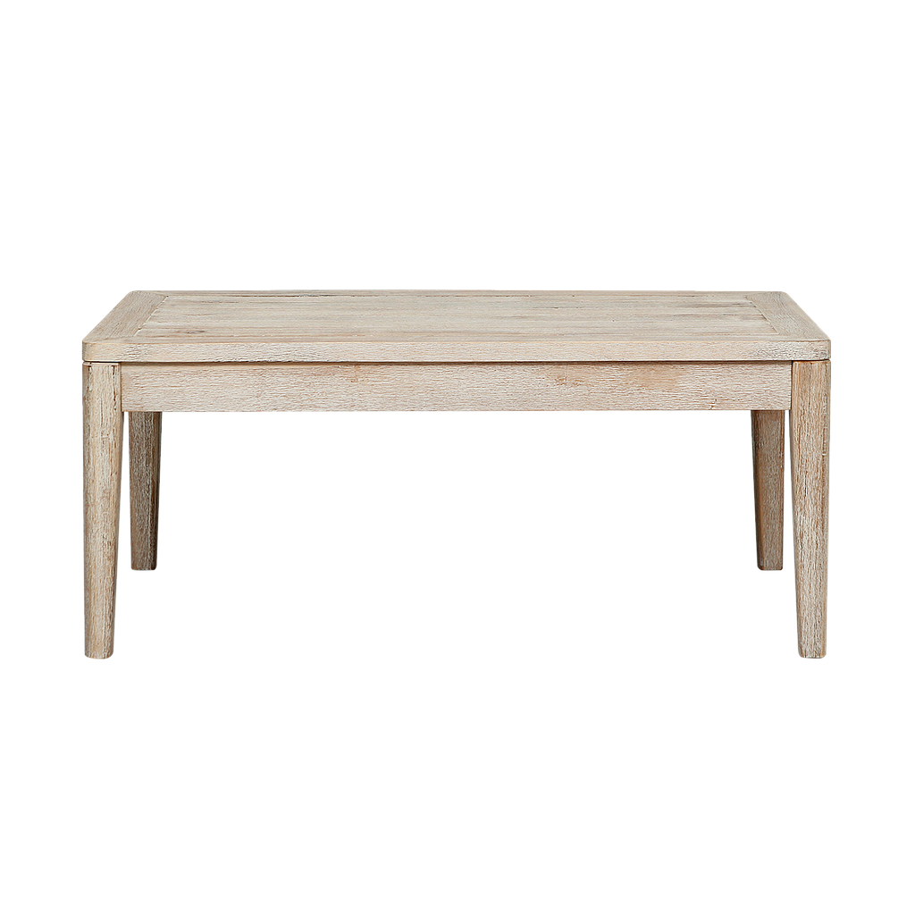 VOLTUMNA - Coffee table L95 x W50 - Whitened acacia