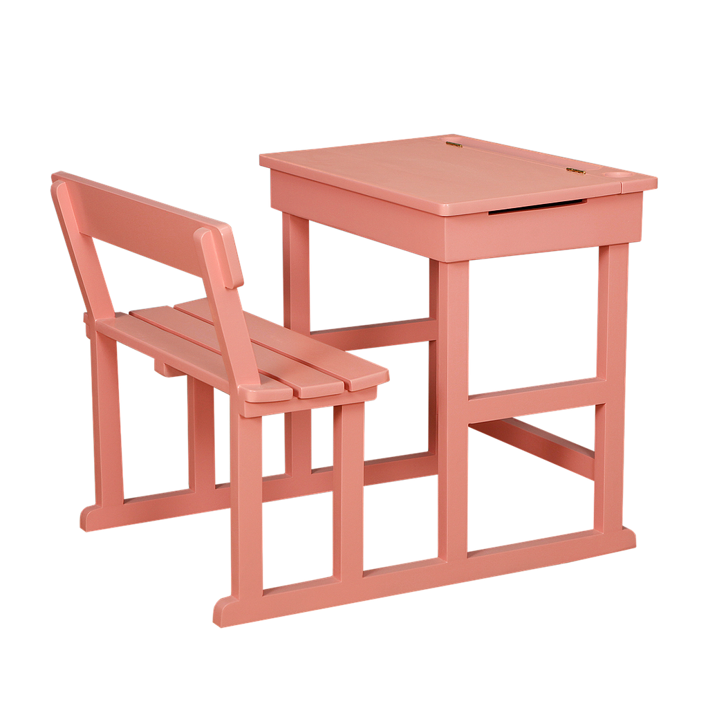 PUPITRE - Kid's Desk L65 - Shell pink