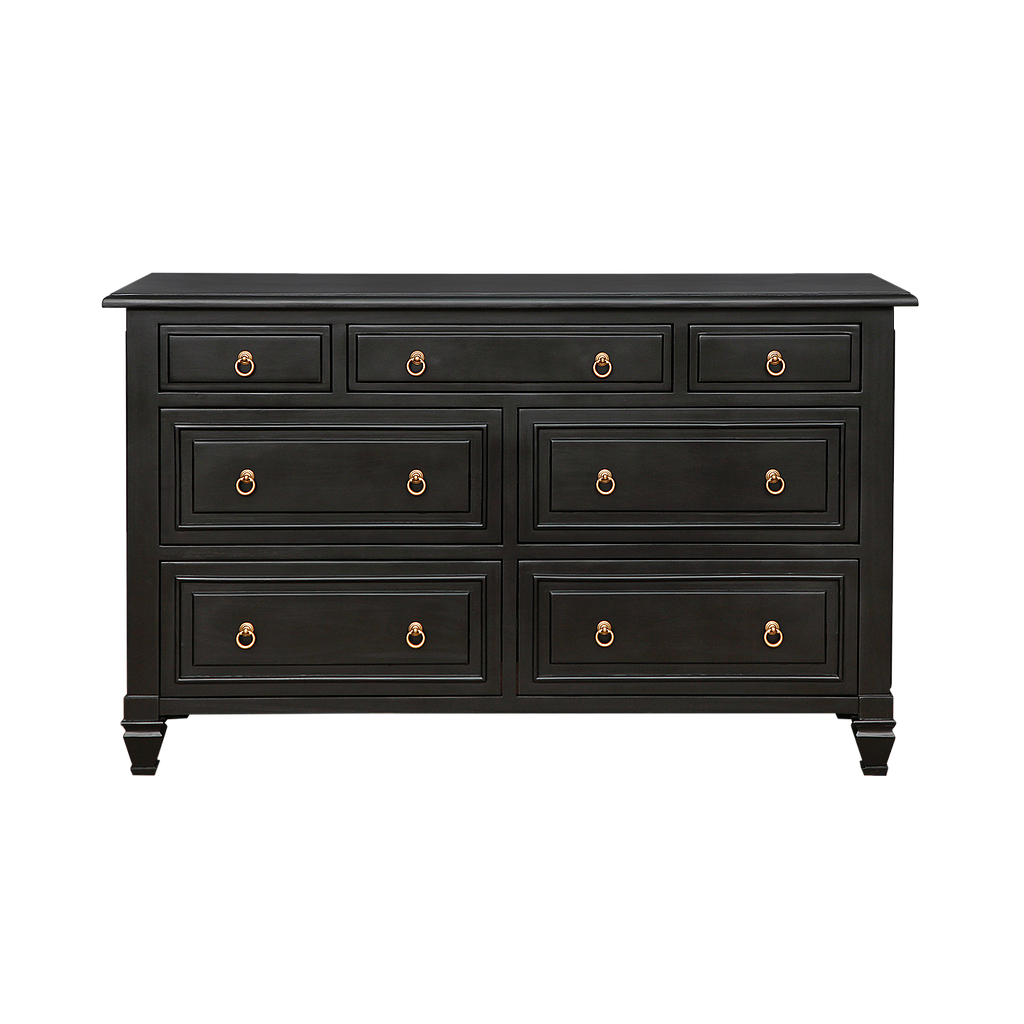 EDYN - Chest of drawers L140 x H85 - Black
