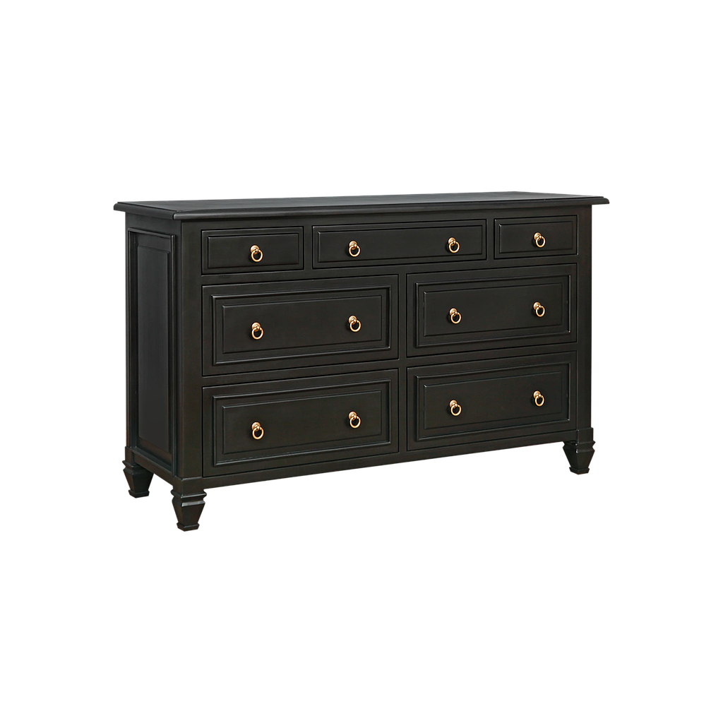 EDYN - Chest of drawers L140 x H85 - Black