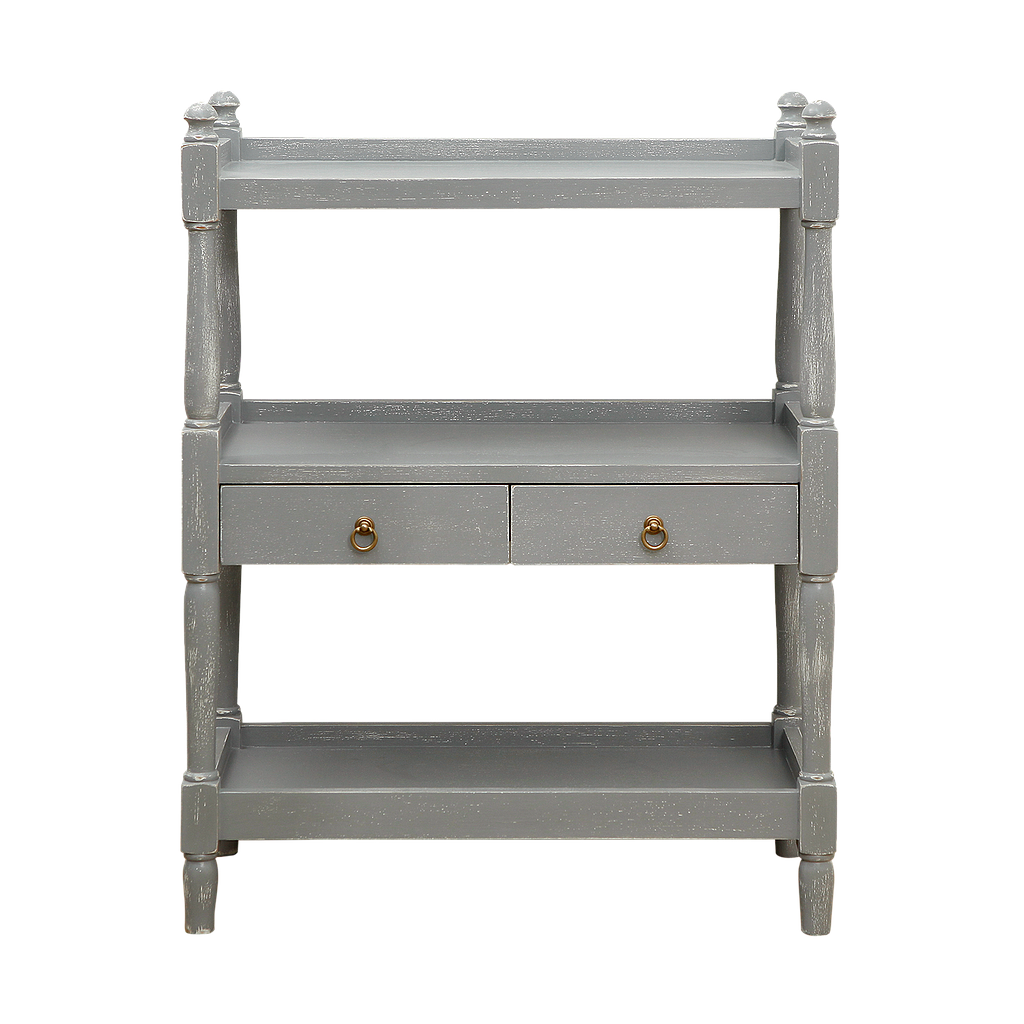 BRIANA - Kitchen storage shelf L80 - Provence light grey