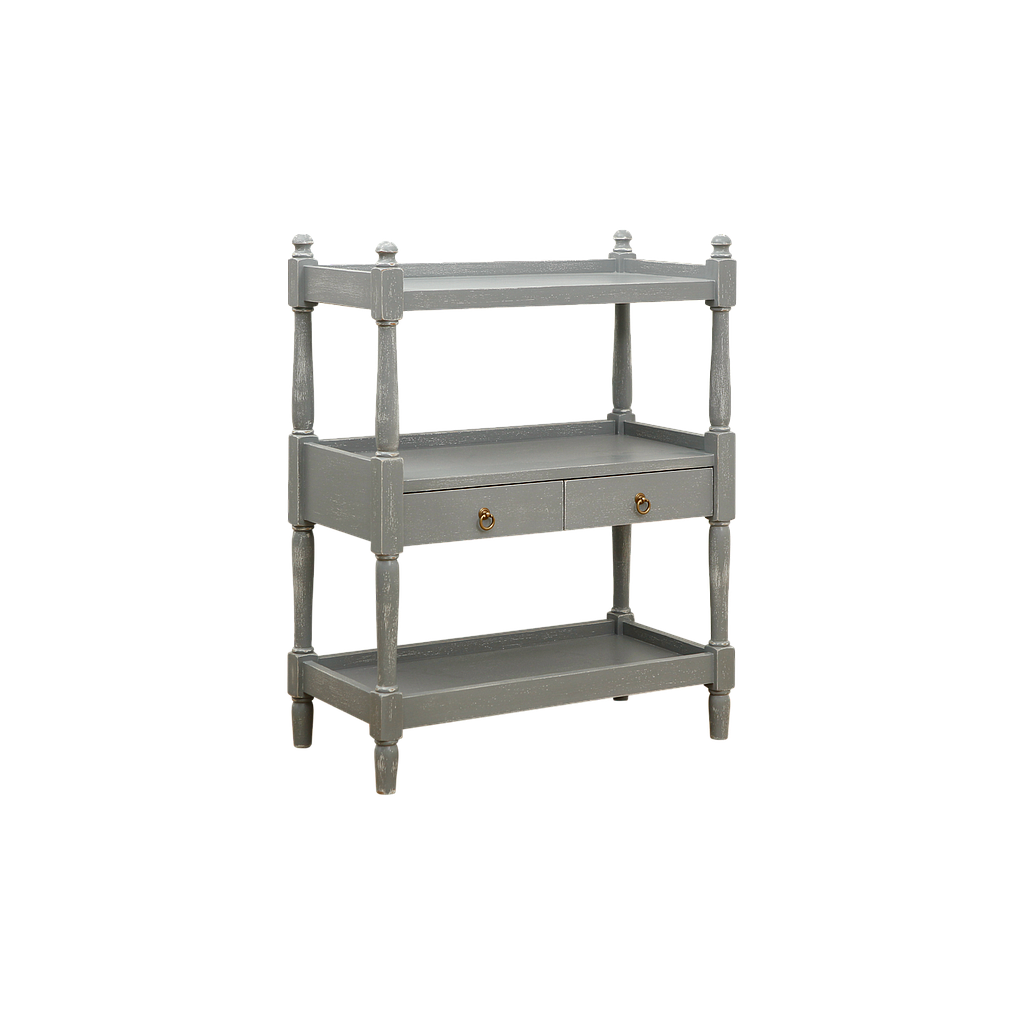 BRIANA - Kitchen storage shelf L80 - Provence light grey